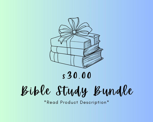 BIBLE STUDY Mystery Bundle